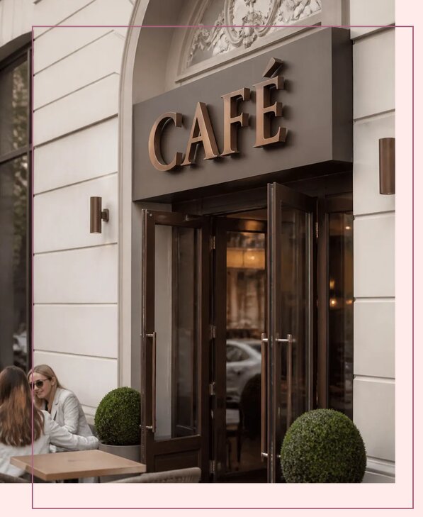 Объемные буквы для кафе в Снежинске от 7794 р. | Аванза-Снж