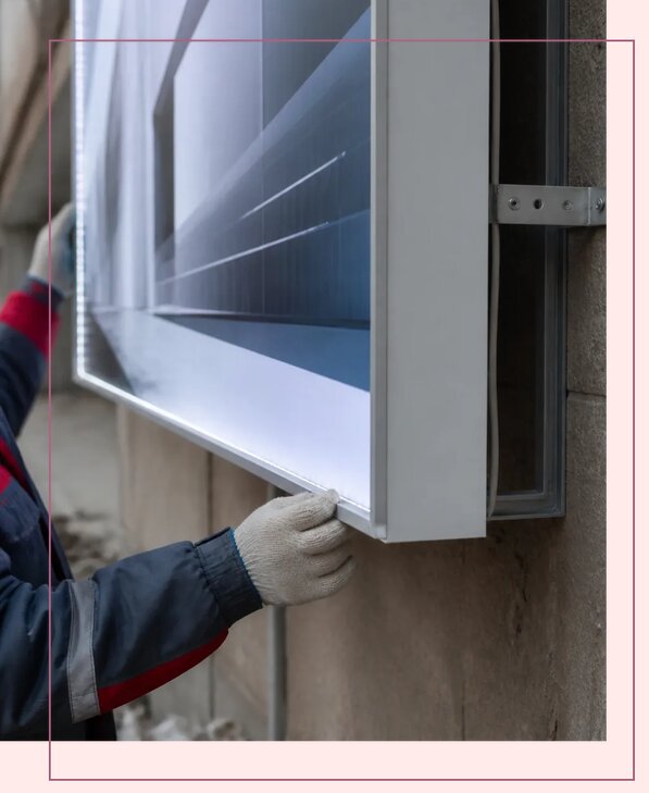 Световой короб с баннером в Снежинске от 8833 р. | Аванза-Снж